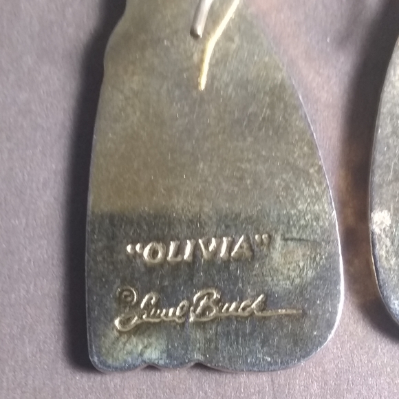 Retro Red Enamel Cat Earrings by Laurel Burch - Picture 4 of 4